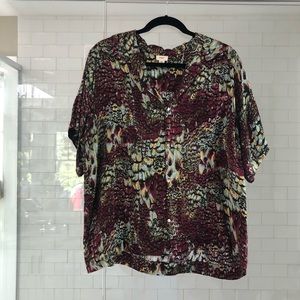 Anthropologie Tiny Collared Blouse
